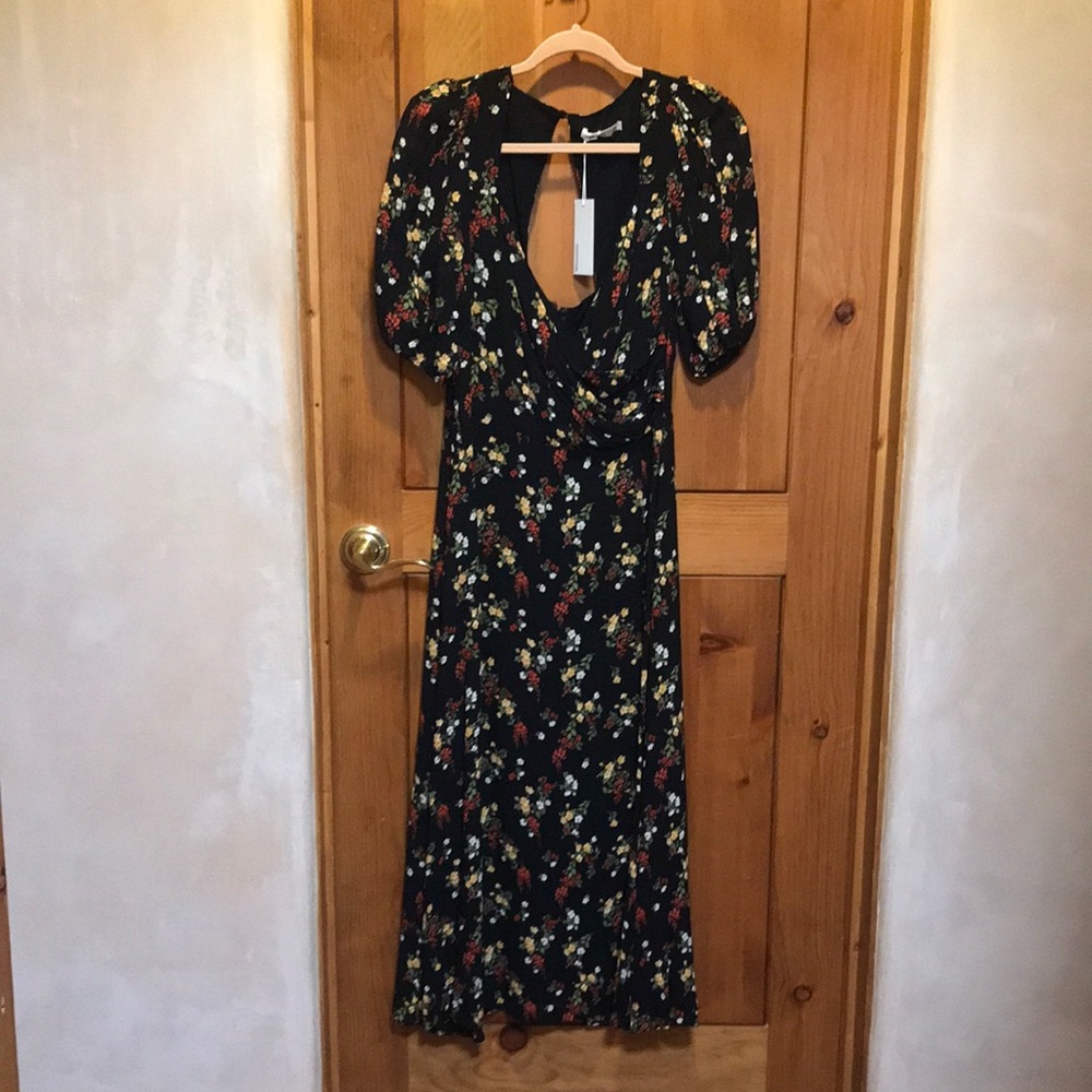 reformation vionette dress in wildflower, 10